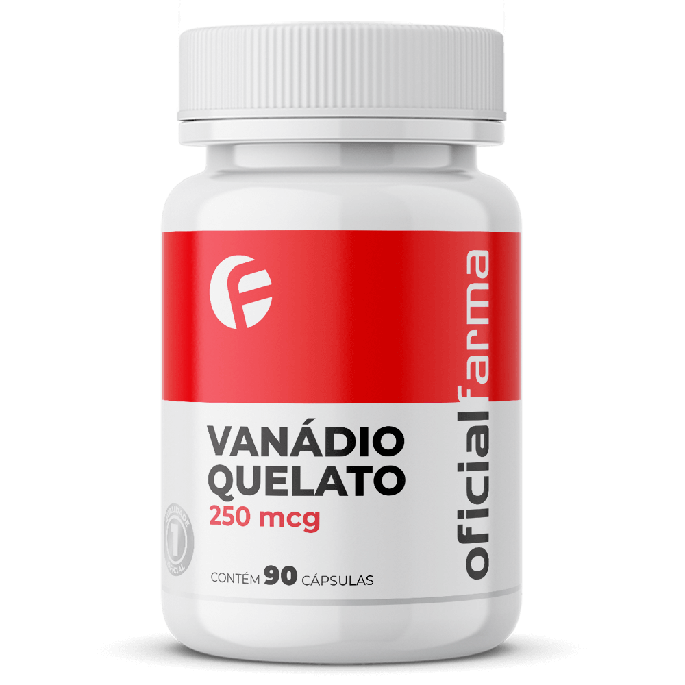 Van&aacute;dio Quelato 250mcg 90 C&aacute;psulas