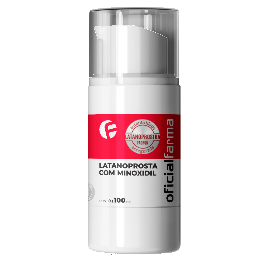 Latanoprosta com Minoxidil 100mL com Selo de Autenticidade
