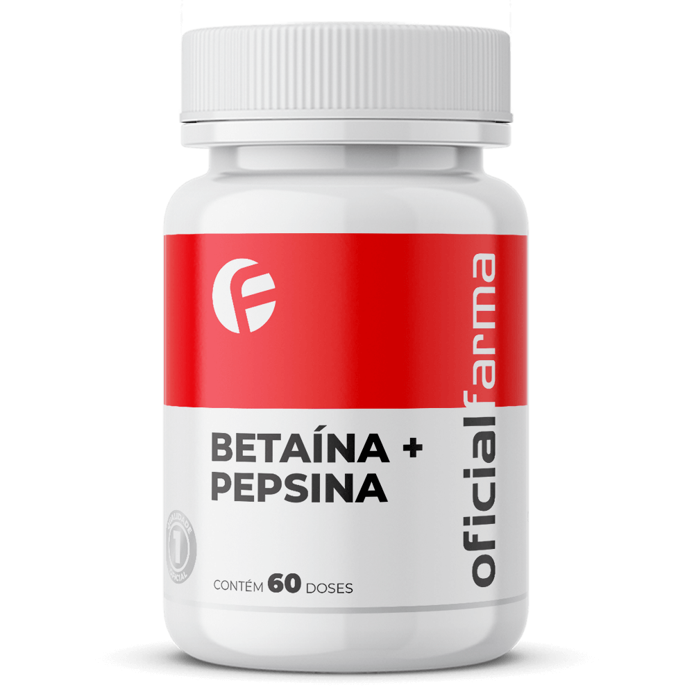 Beta&iacute;na + Pepsina 60 Doses