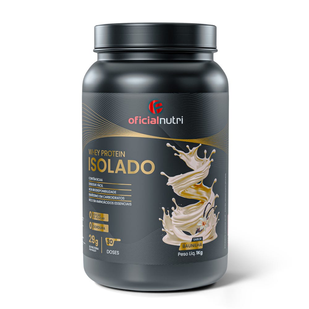Whey Protein Isolado 1KG Baunilha
