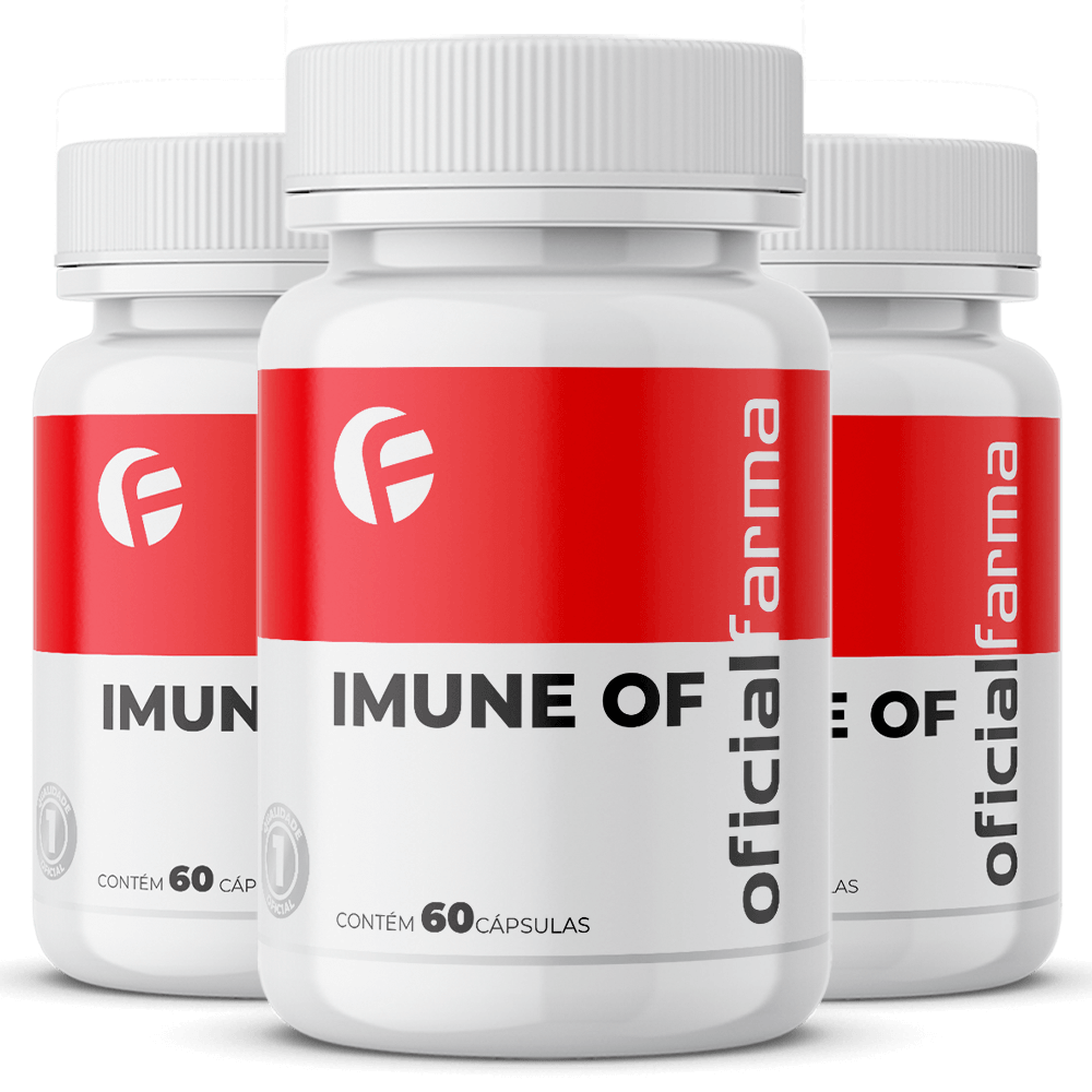 3 Imune Of Multivitaminico 60 C&aacute;psulas