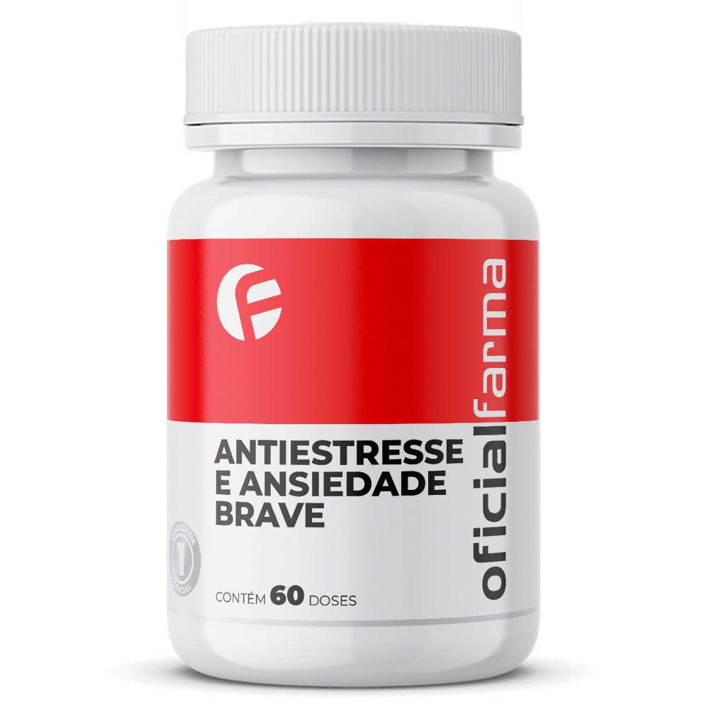 Antiestresse e Ansiedade Brave 60 doses By Gaby Dezan (Influenciadora)