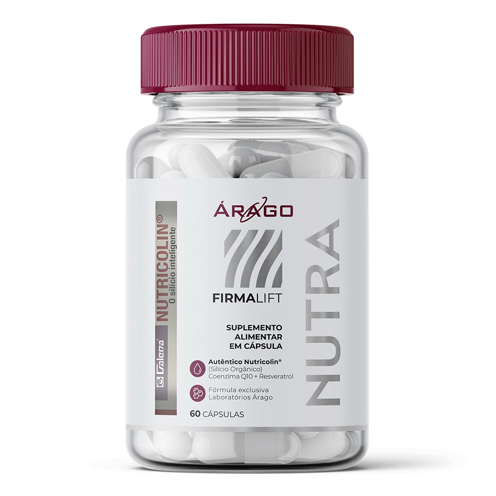 &Aacute;rago Nutra Firma Lift - Firmador da pele 60 C&aacute;psulas 