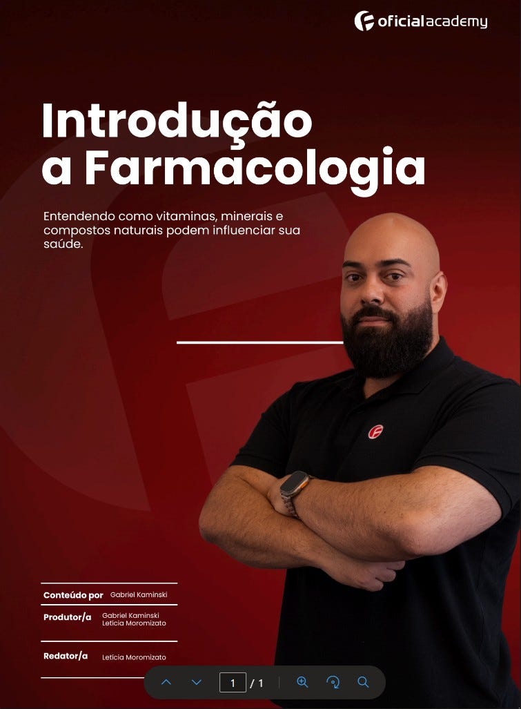 CURSO  INTRODUÇÃO A FARMACOLOGIA