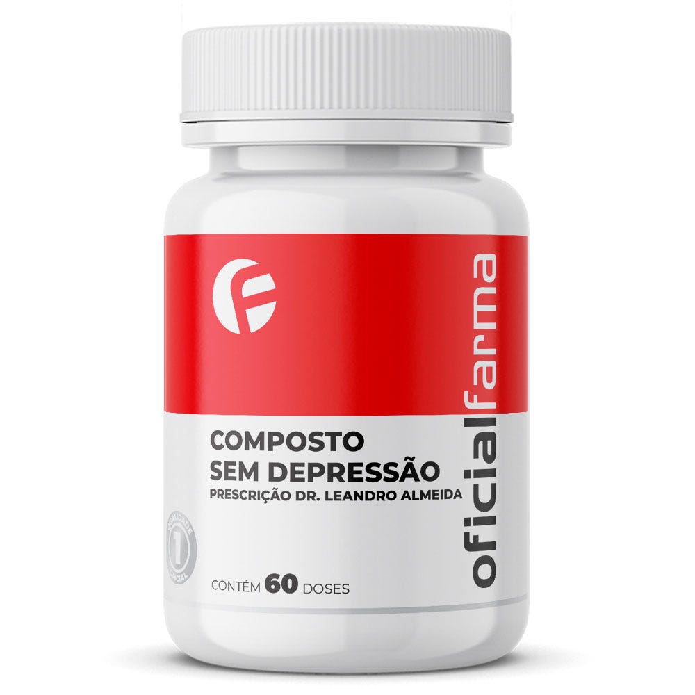 Composto "Sem Depress&atilde;o" 60 Doses - Prescri&ccedil;&atilde;o Dr. Leandro Almeida