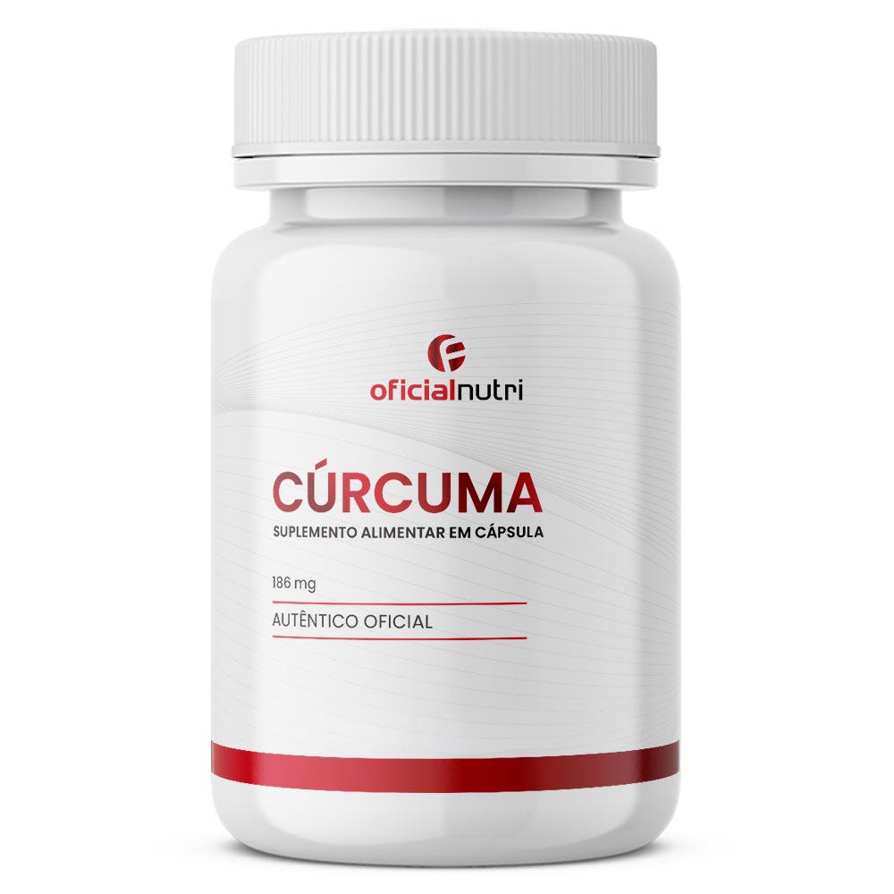 C&uacute;rcuma 186mg 60 C&aacute;psulas