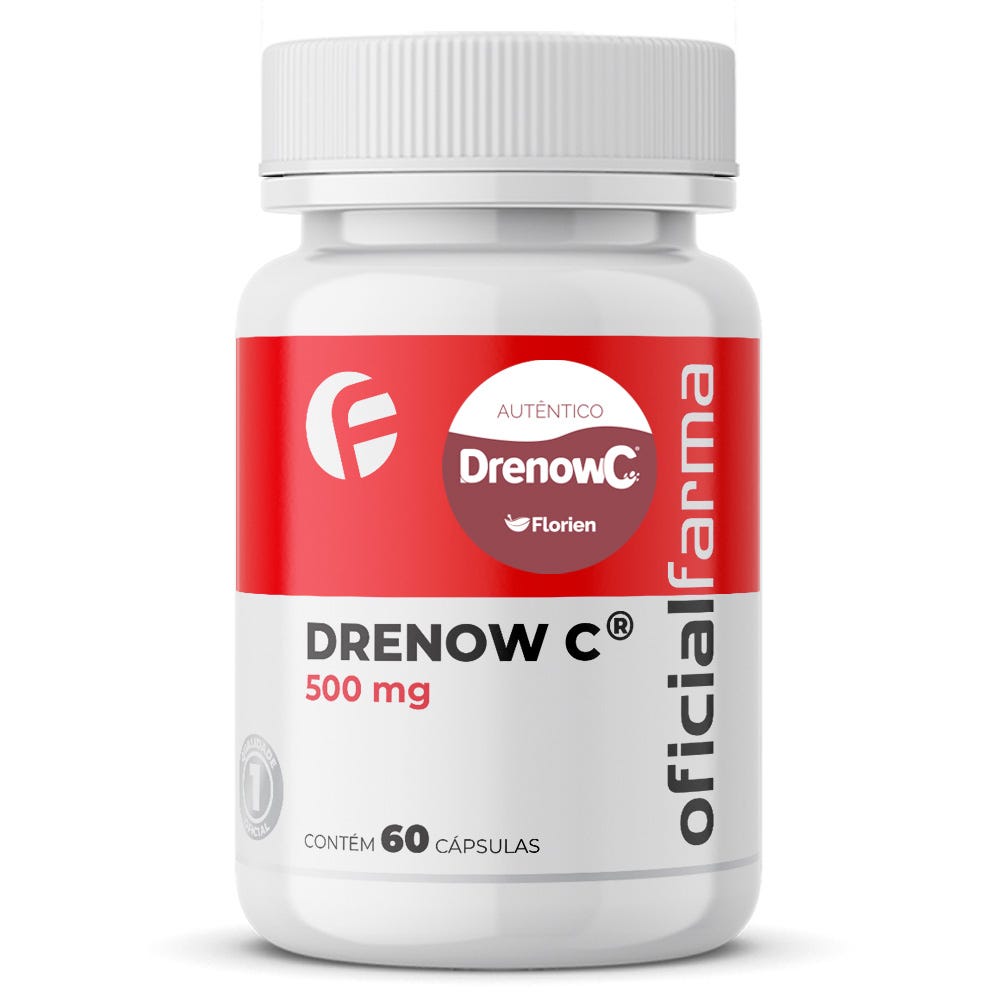 Drenow C&reg; 500mg 60 C&aacute;psulas com Selo de Autenticidade