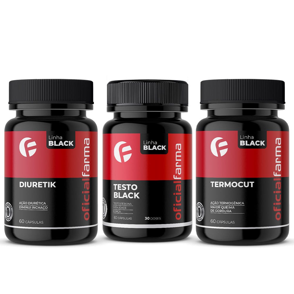Pack Oficial para Emagrecimento Masculino 