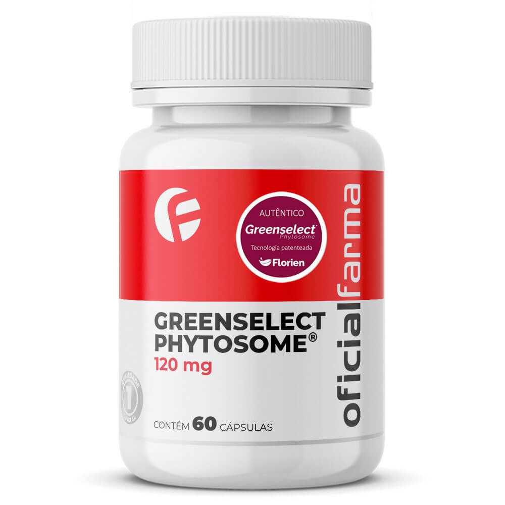 Greenselect Phytosome&reg; 120mg 60 C&aacute;psulas com Selo de Autenticidade