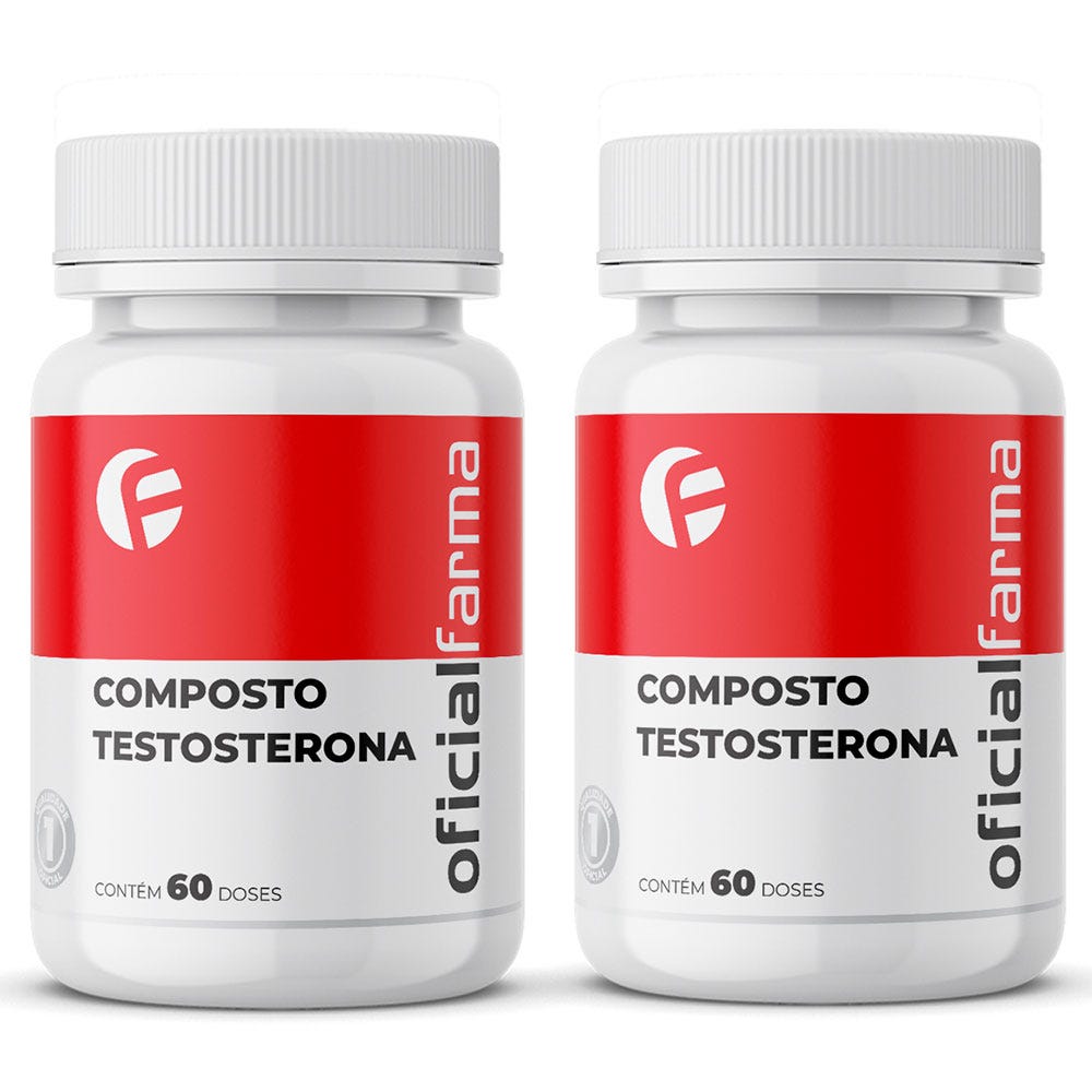 2 Composto Testosterona End&oacute;gena 60 Doses