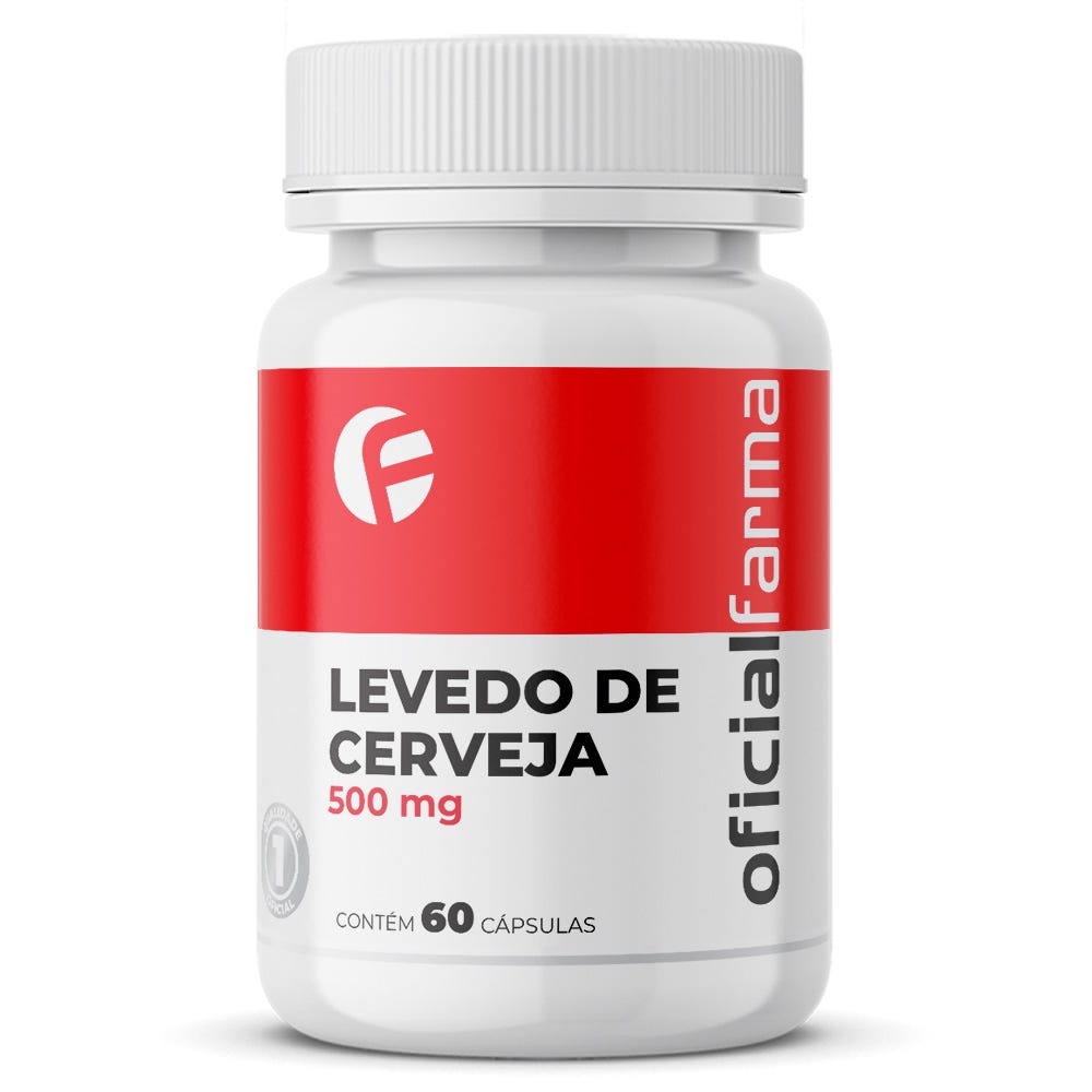 Levedo De Cerveja 500Mg 60 C&aacute;psulas