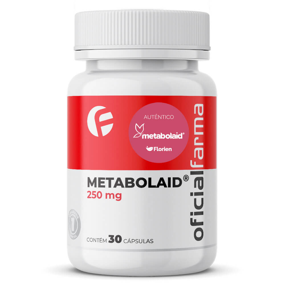 Metabolaid&reg; 250mg 30 C&aacute;psulas com Selo de Autenticidade (Efeito sanfona)