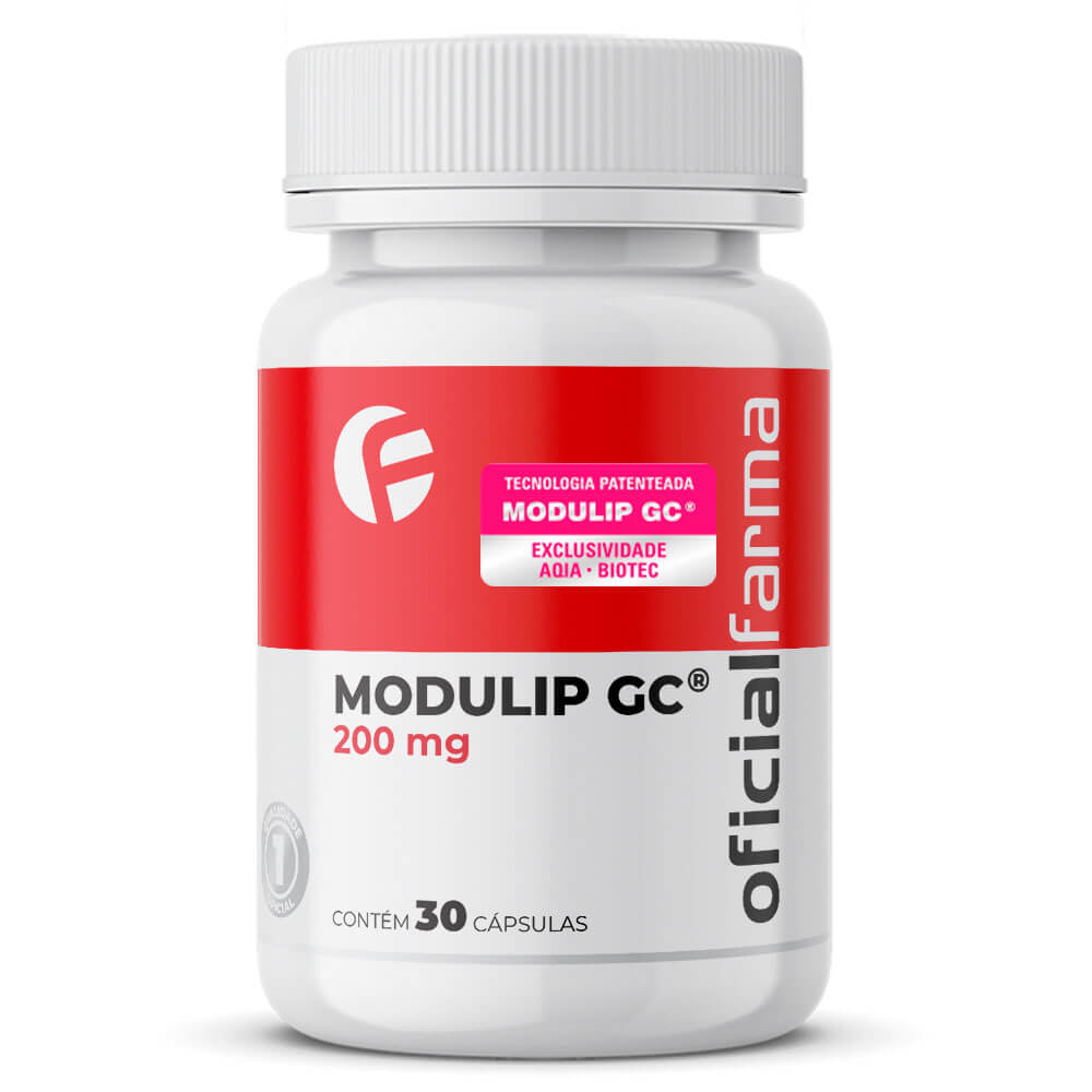 Modulip GC&reg; 200Mg 30 C&aacute;psulas Com Selo De Autenticidade