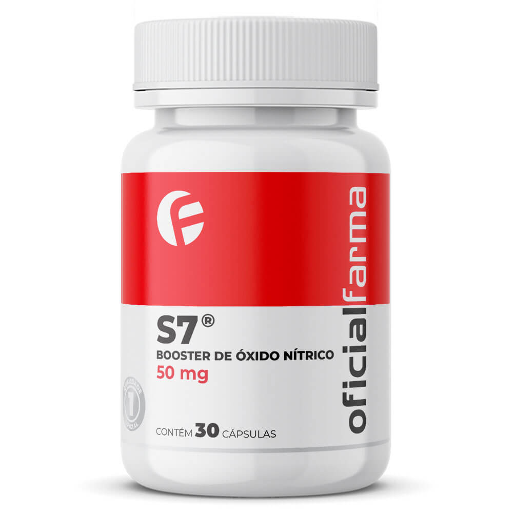 S7&reg; (Booster de &Oacute;xido N&iacute;trico) 50mg 30 C&aacute;psulas