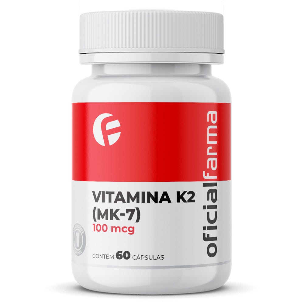 Vitamina K2 Mk-7 100Mcg 60 C&aacute;psulas