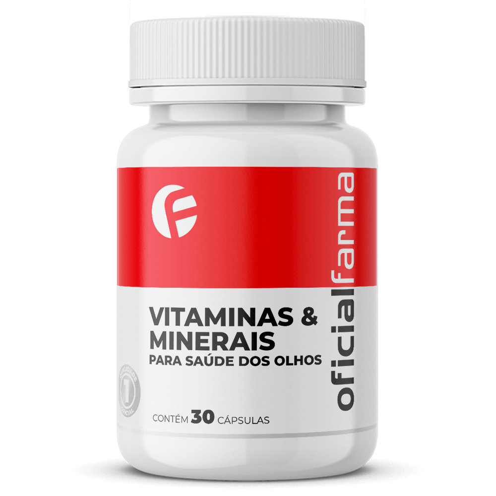 Vitaminas & Minerais para Sa&uacute;de dos Olhos 30 C&aacute;psulas