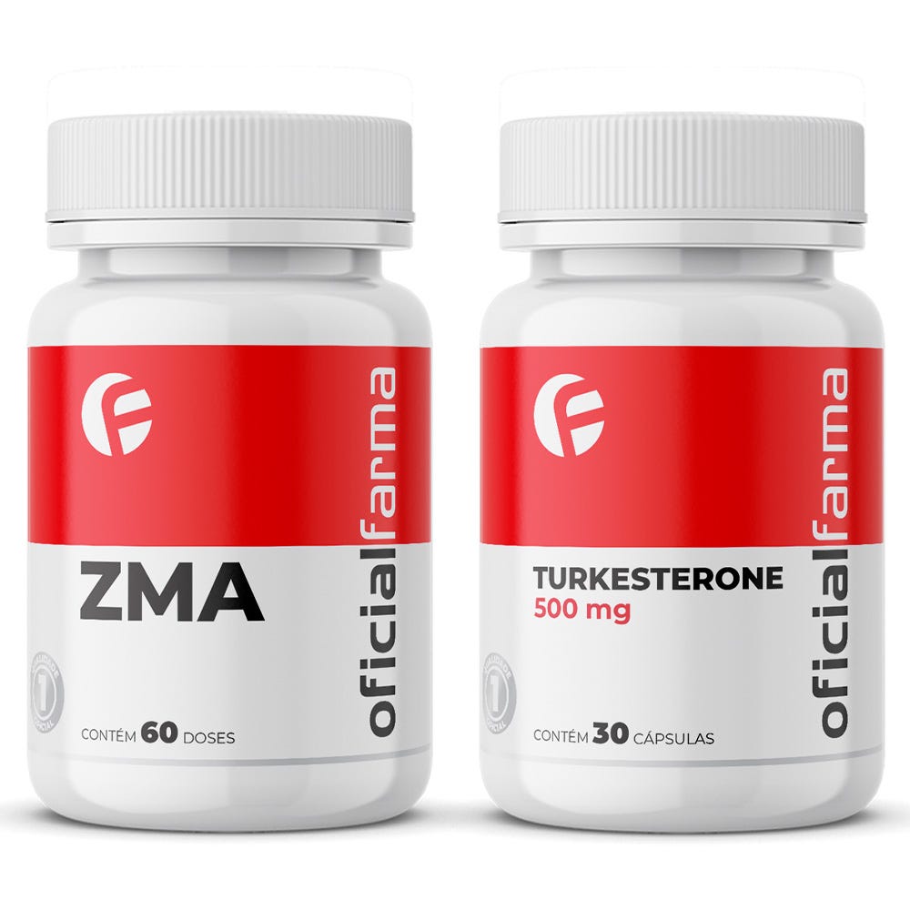 Zma 60 Doses + Turkesterone 500mg 30 C&aacute;psulas